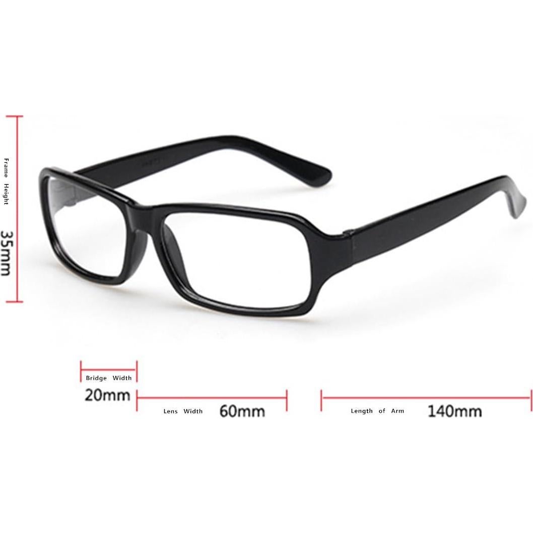 Gafas Vintage Clásicas Transparentes FancyG para Adultos