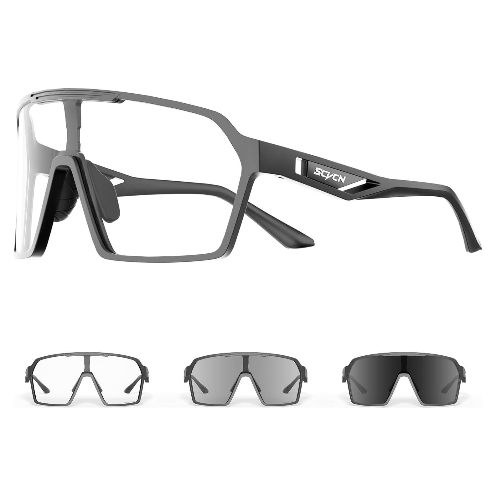 Gafas de Ciclismo Fotoquímicas SCVCN Unisex UV400