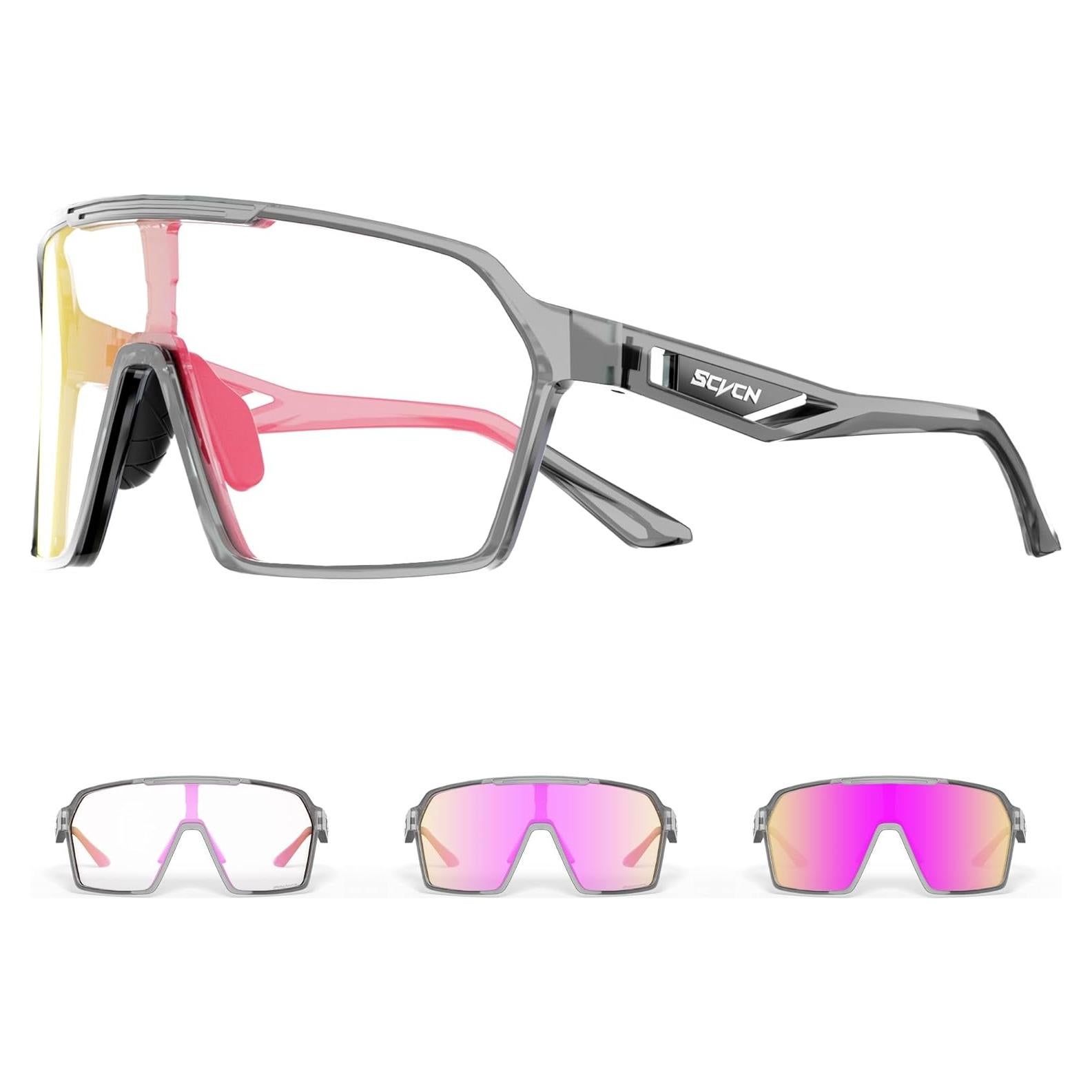 Gafas de Ciclismo Fotoquímicas S327 UV400 para Adultos