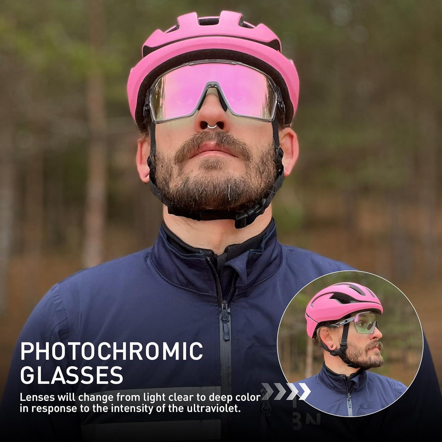 Gafas de Ciclismo Fotoquímicas S327 UV400 para Adultos
