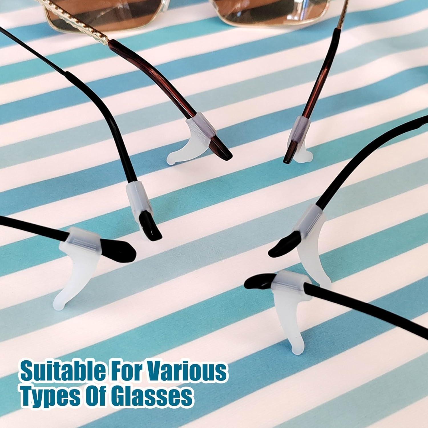 5 Pares Sujetadores Gafas Silicona Antideslizante Sima-2