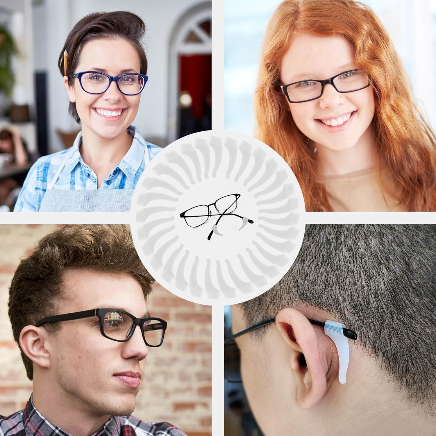 5 Pares Sujetadores Gafas Silicona Antideslizante Sima-2