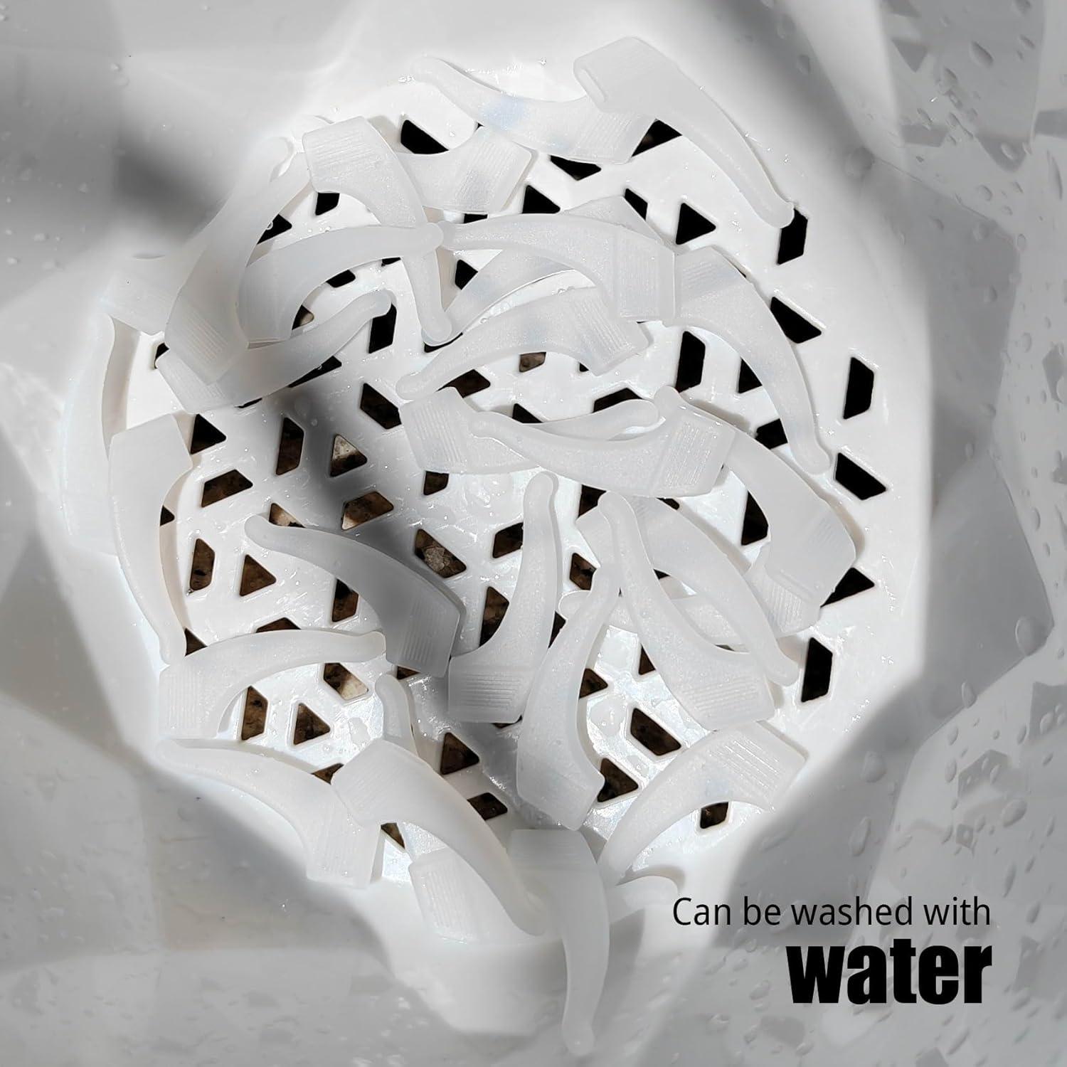 5 Pares Sujetadores Gafas Silicona Antideslizante Sima-2