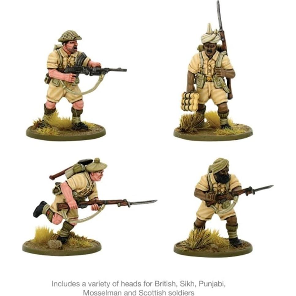 Warlord Games Infantería 8° Ejército Commonwealth 28mm WWII