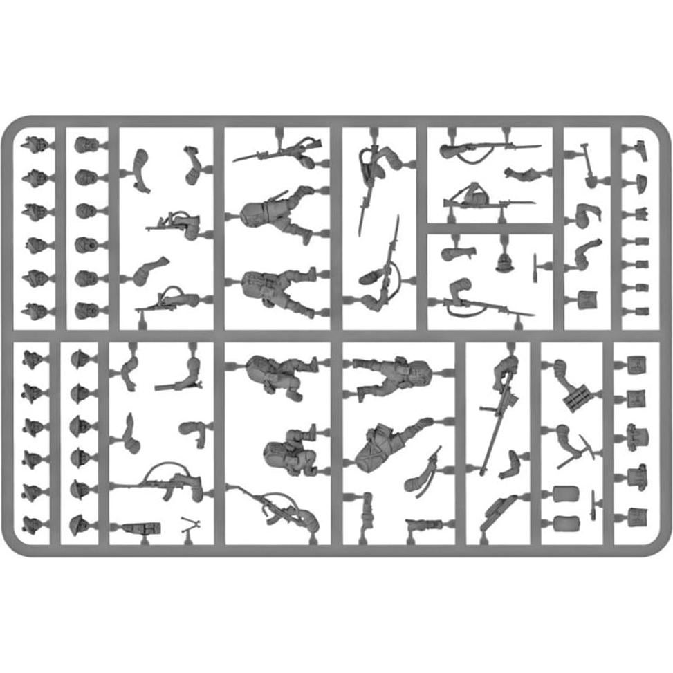 Warlord Games Infantería 8° Ejército Commonwealth 28mm WWII