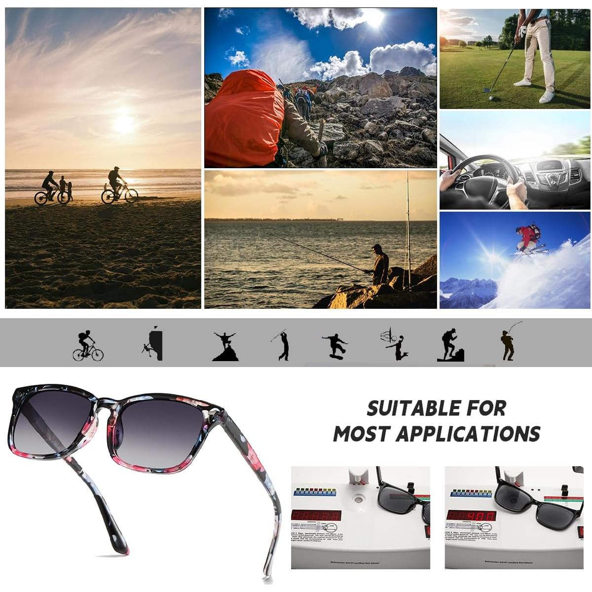 Gafas de sol polarizadas D Lolylad estilo retro UV400