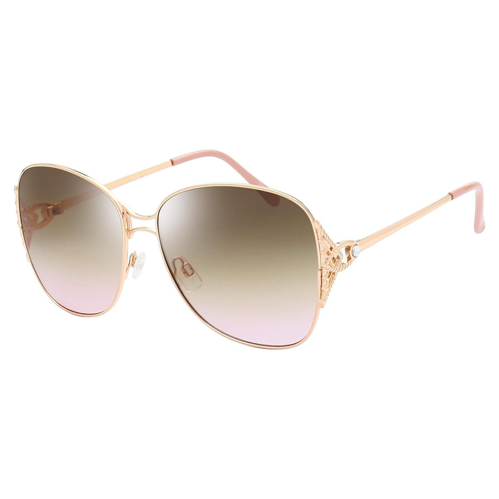 Gafas de Sol Fresco FR1L UV400 para Mujeres - Dorado