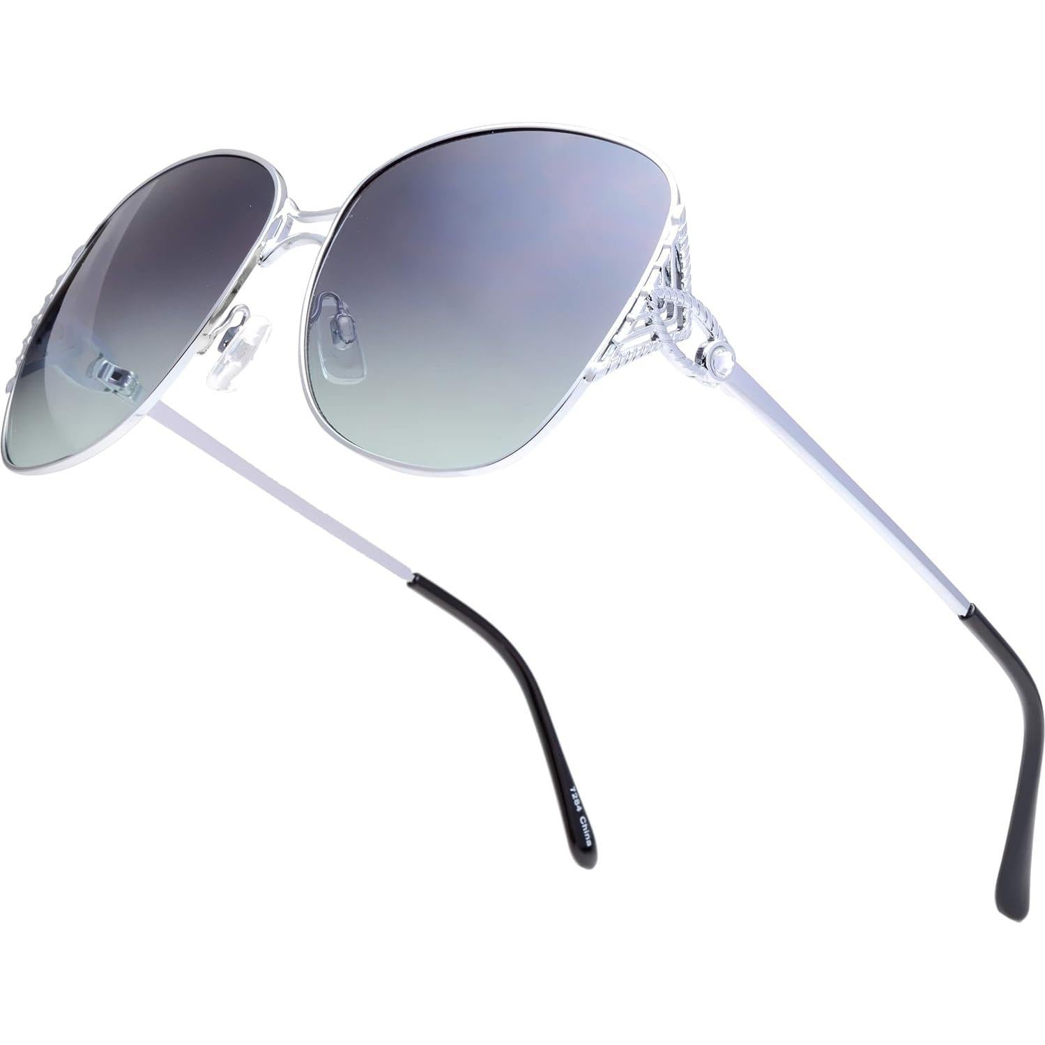 Gafas de Sol Fresco FR1L UV400 para Mujeres - Plata