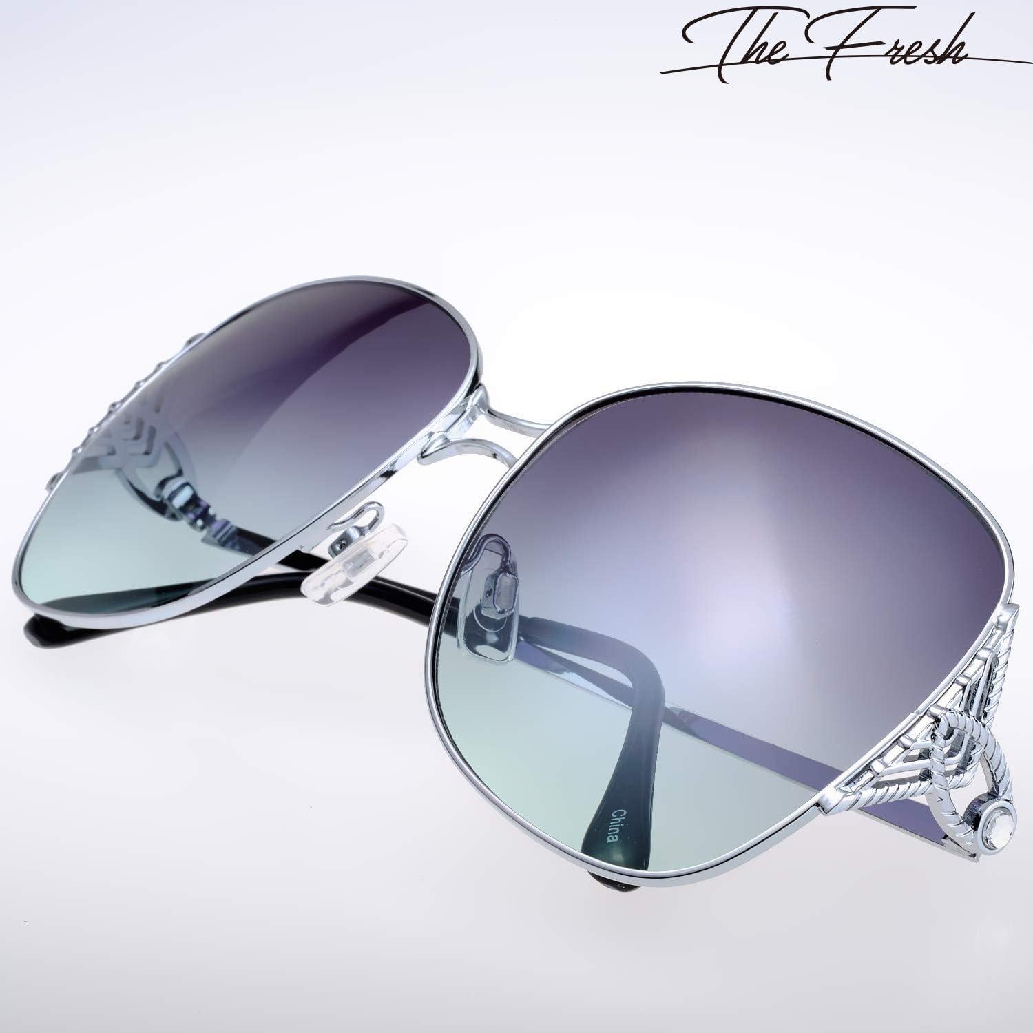 Gafas de Sol Fresco FR1L UV400 para Mujeres - Plata