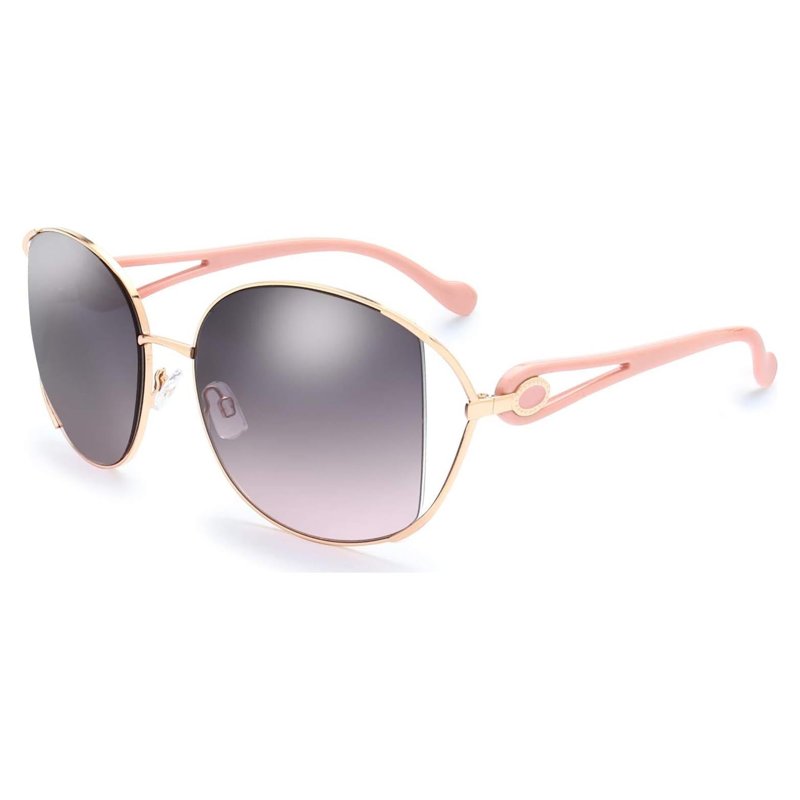 Gafas de Sol Fresco FR1L UV400 para Mujeres - Dorado
