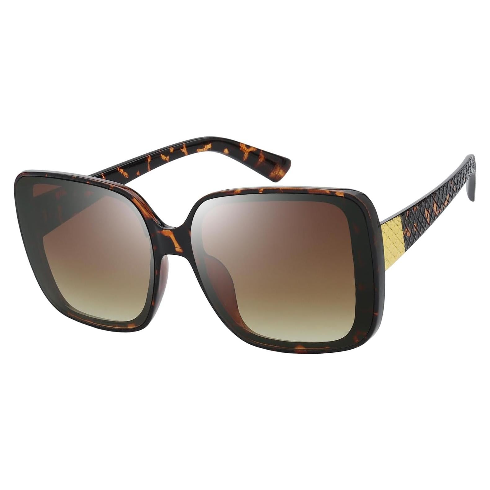Gafas de Sol Fresco FR1L UV400 para Mujeres - Marrón Degradado