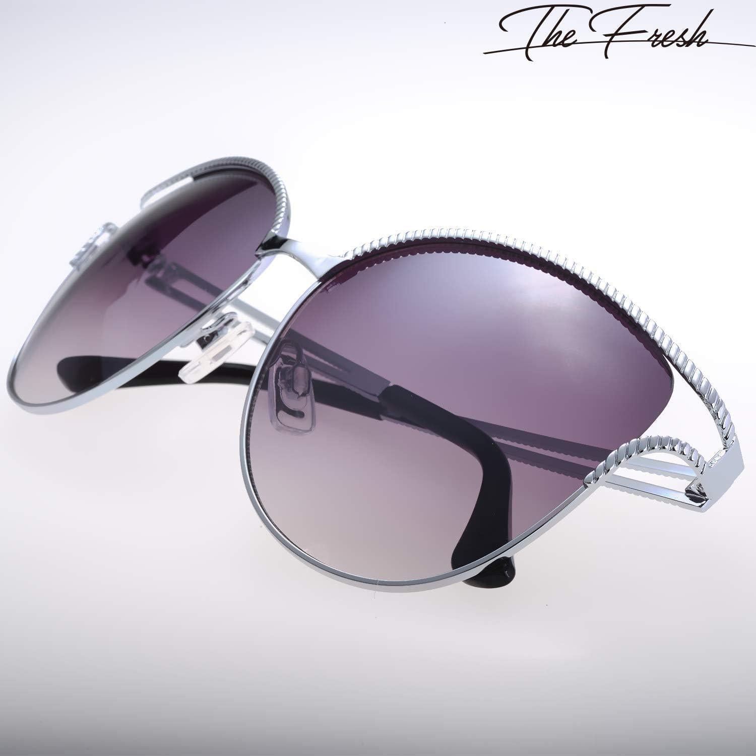 Gafas de Sol Fresco FR1L UV400 para Mujeres - Plata