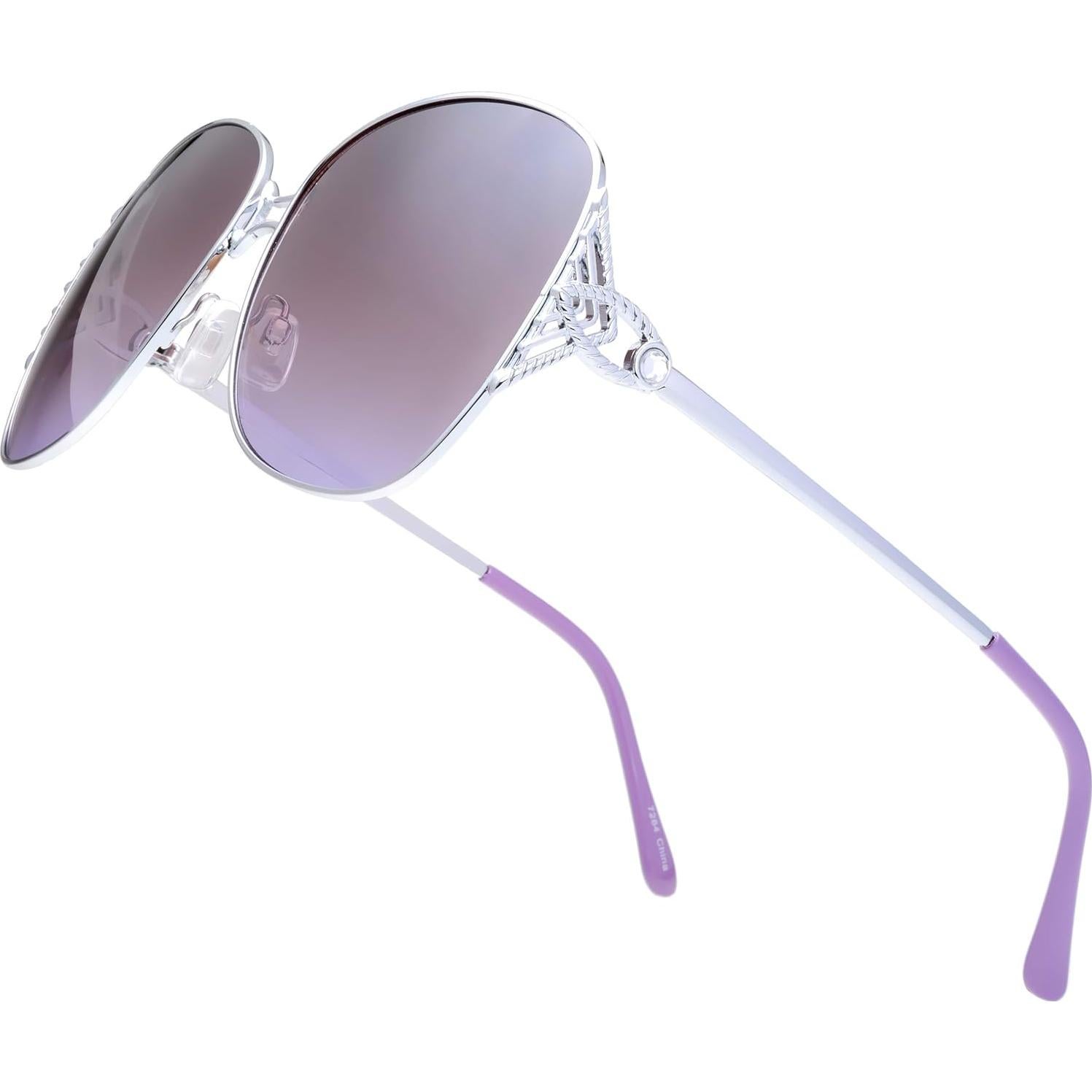 Gafas de Sol Fresco FR1L UV400 para Mujeres - Plata
