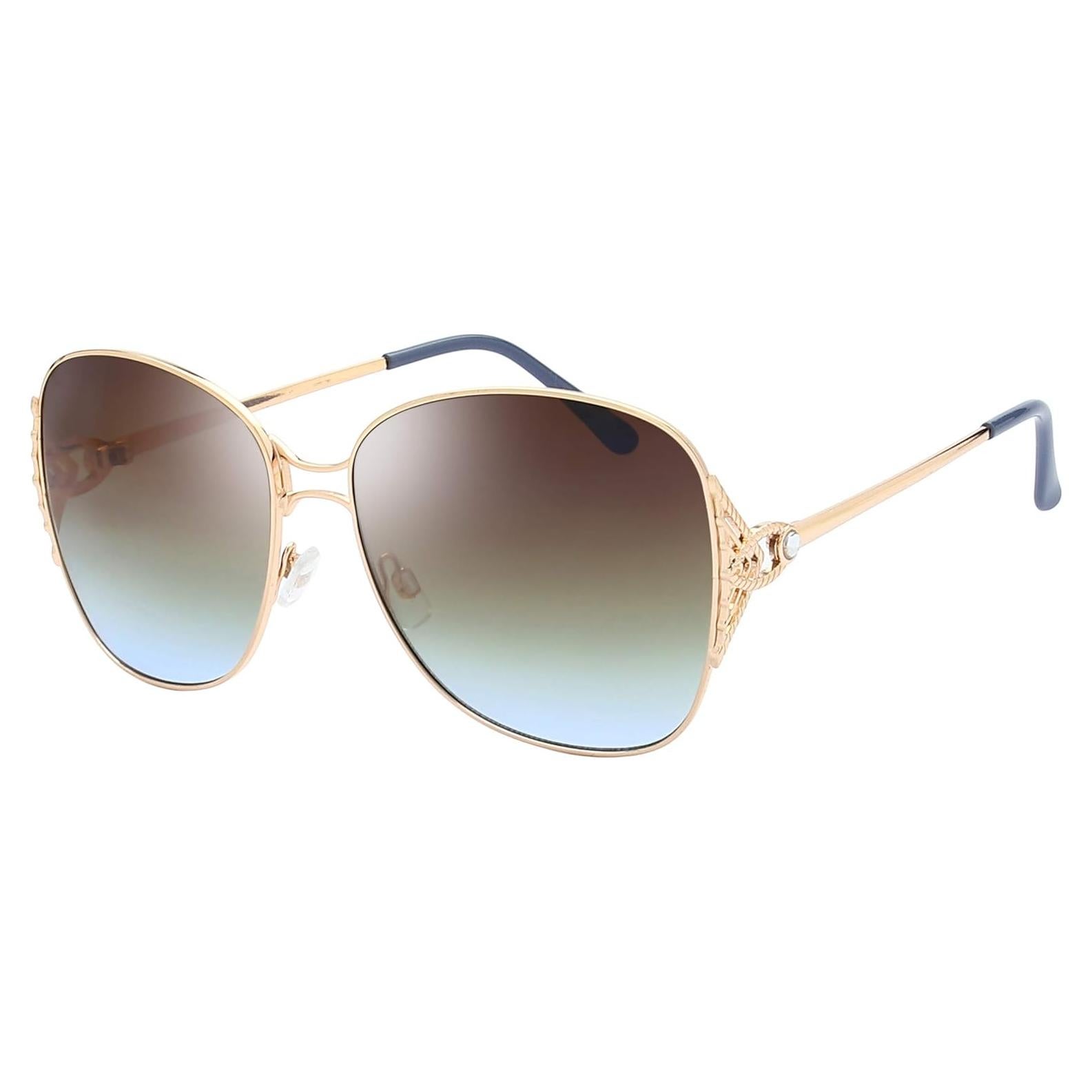 Gafas de Sol Fresco FR1L UV400 para Mujeres - Dorado