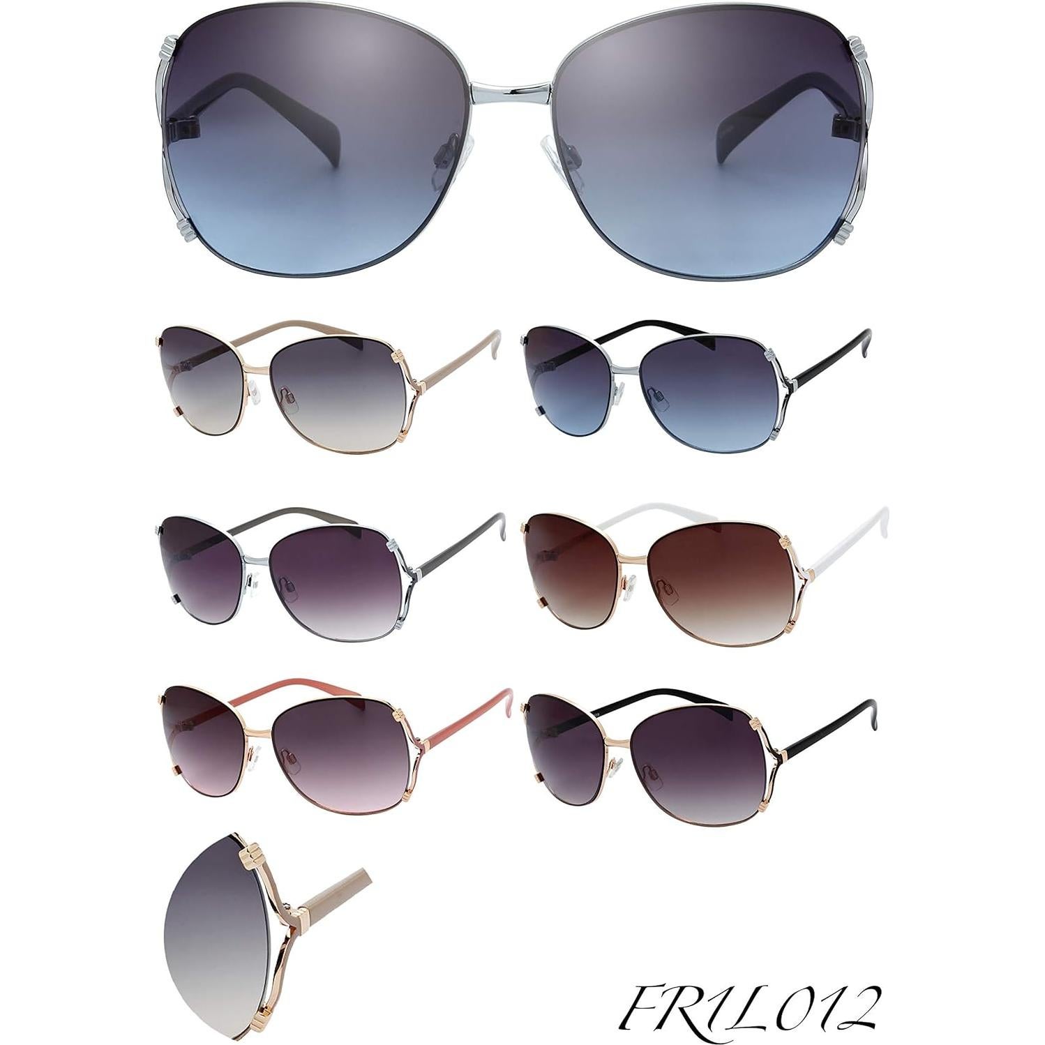 Gafas de Sol Fresco UV400 para Mujeres con Estuche Regalo