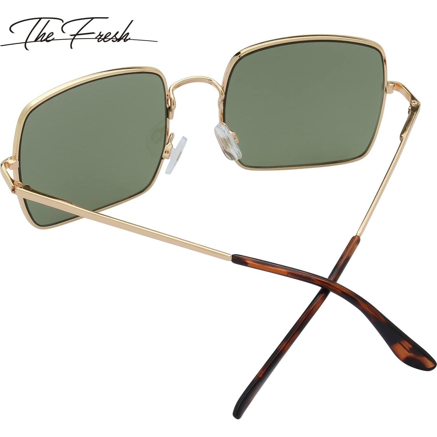 Gafas de Sol Fresco FR1L UV400 para Mujeres - Dorado