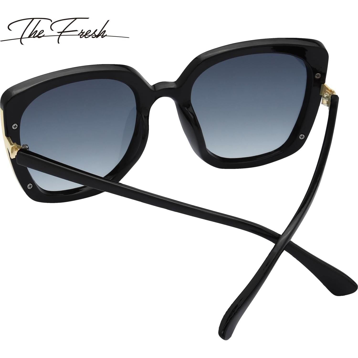 Gafas de Sol Fresco FR1L UV400 para Mujeres - Negro
