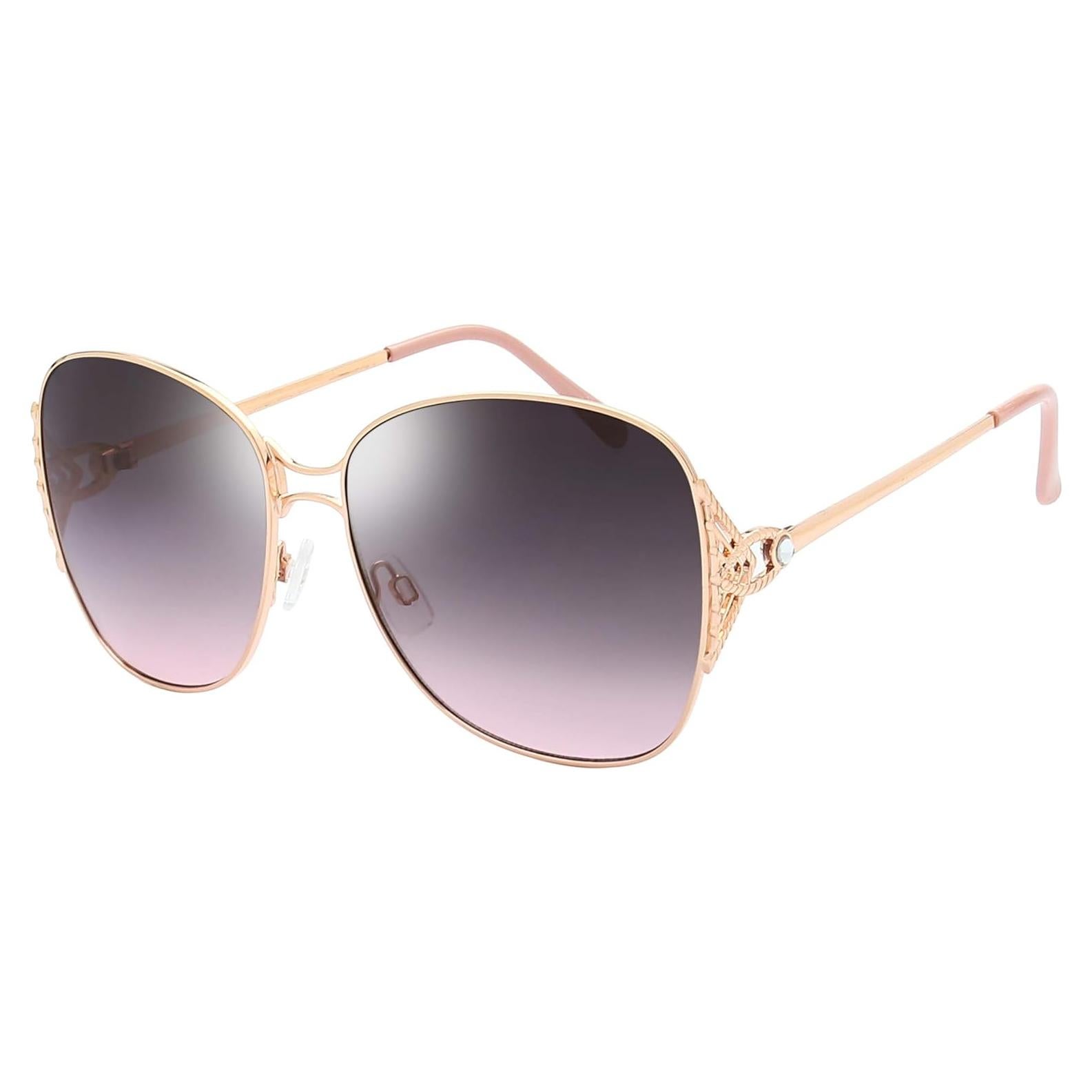 Gafas de Sol Fresco FR1L UV400 para Mujeres - Dorado