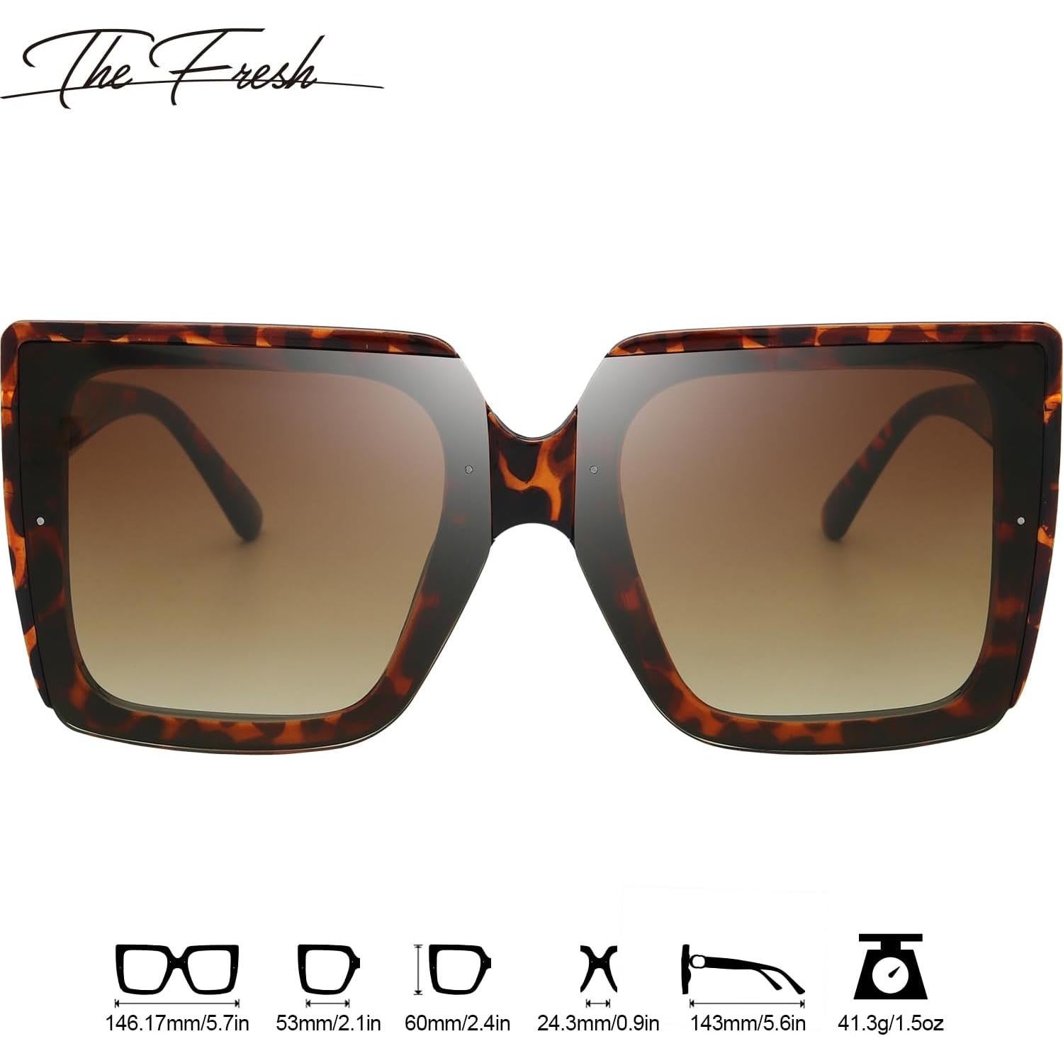 Gafas de Sol Fresco FR1L UV400 para Mujeres con Estuche