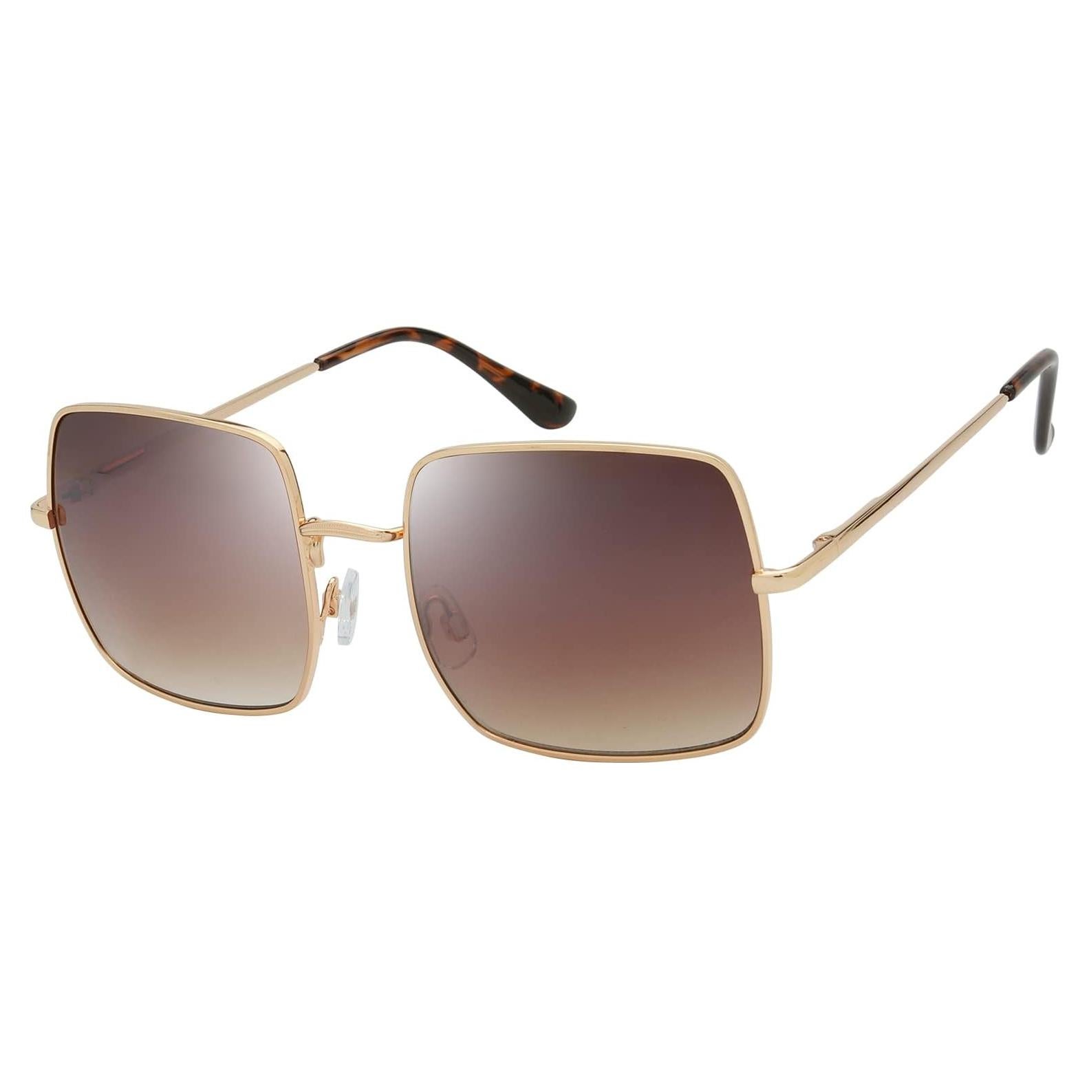 Gafas de Sol UV400 Fresh L194 Dorado Marrón Degradado