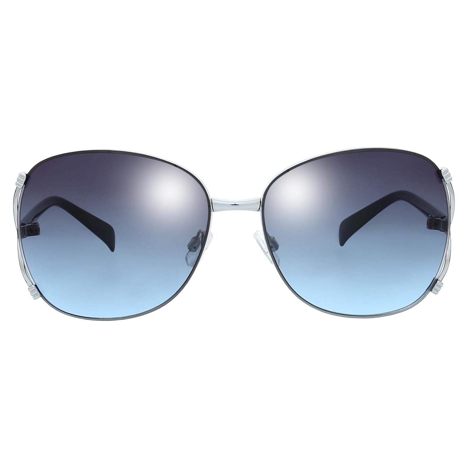 Gafas de Sol UV400 Frescas para Mujeres L124 Plata