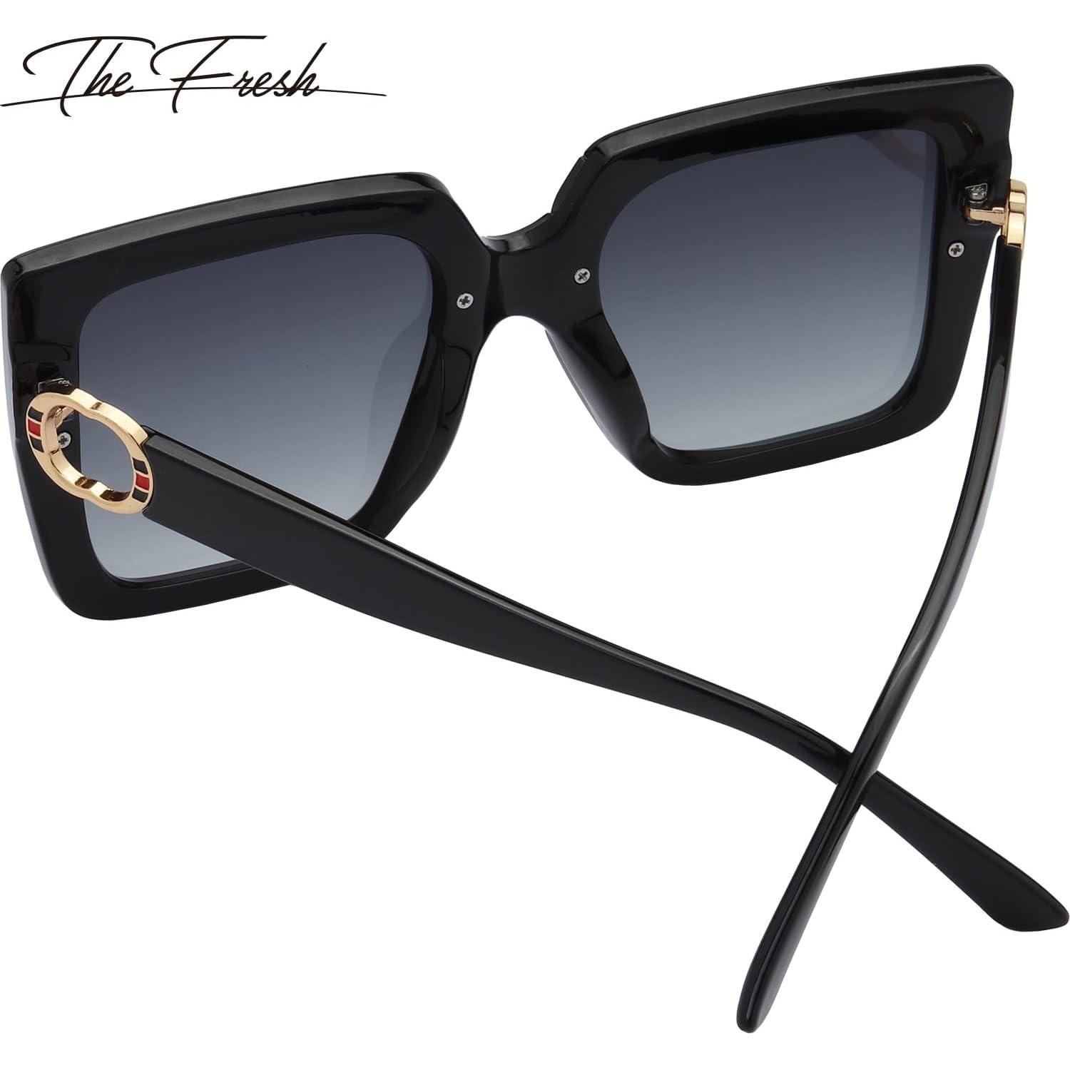 Gafas de Sol UV400 Fresh FR1L para Mujeres - Negro