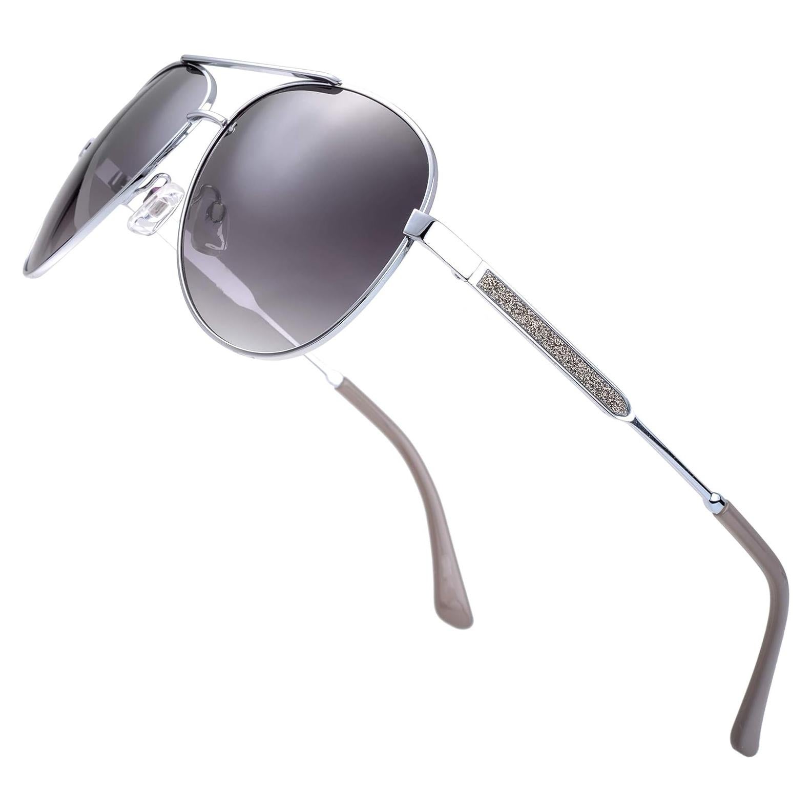 Gafas de Sol Fresco FR1L UV400 para Mujeres - Plata