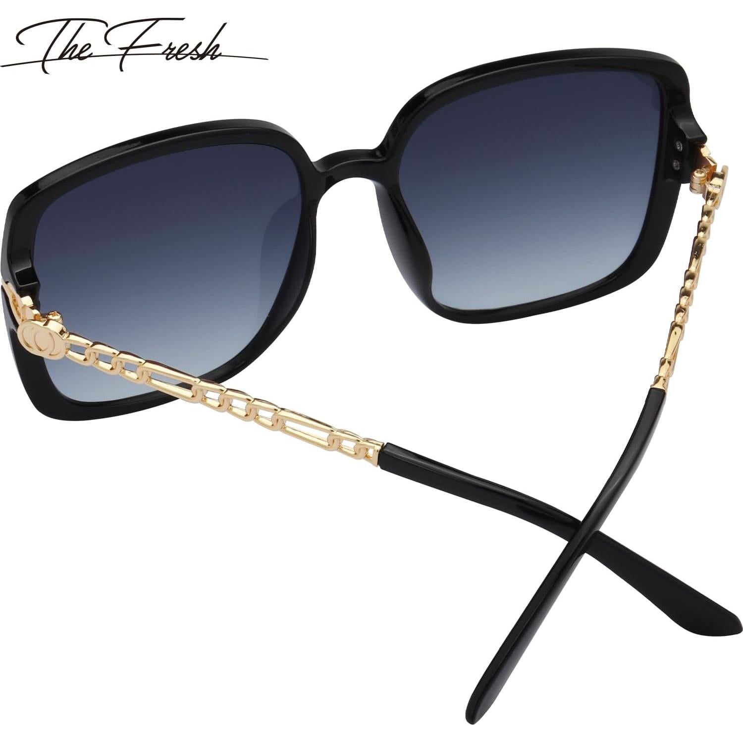 Gafas de Sol Fresco FR1L UV400 para Mujeres - Negro