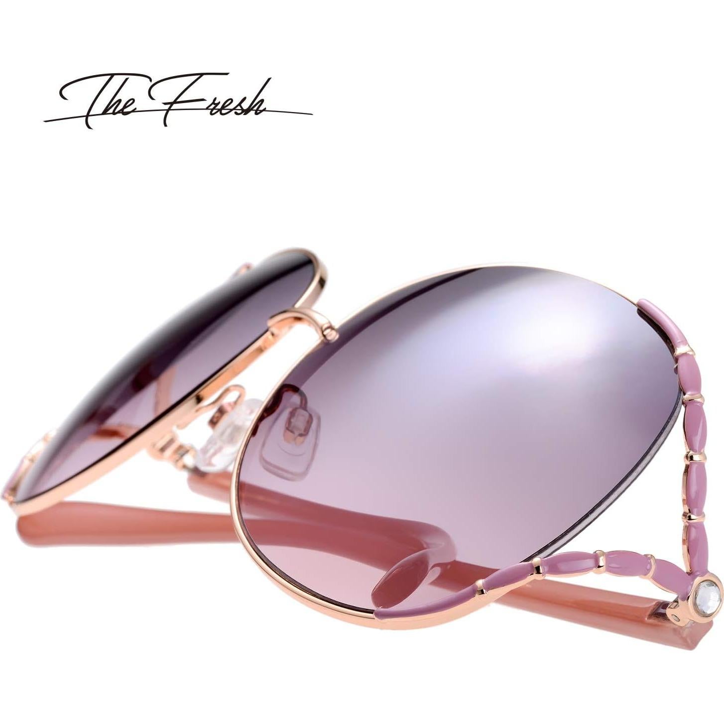 Gafas de Sol Fresco UV400 para Mujeres con Estuche Regalo