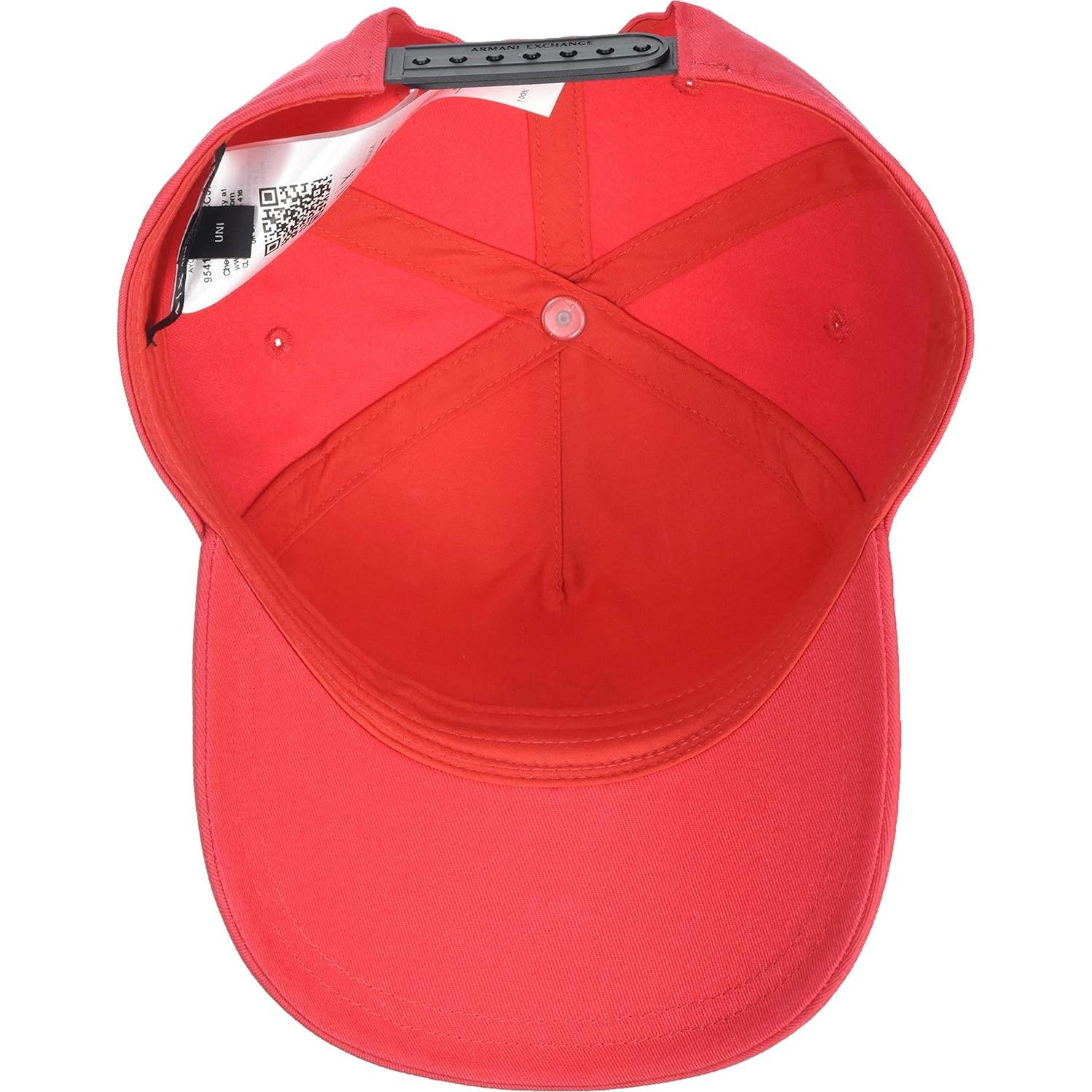 Gorra de béisbol Armani Exchange Roja Unica