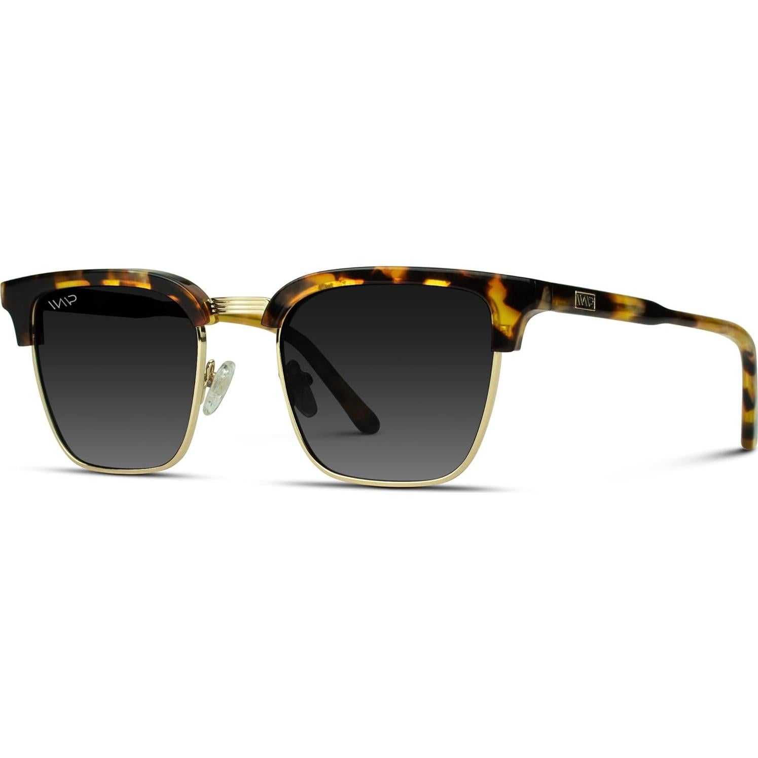 Gafas de Sol Polarizadas WearMe Pro Unisex Tortuga Lente Negra