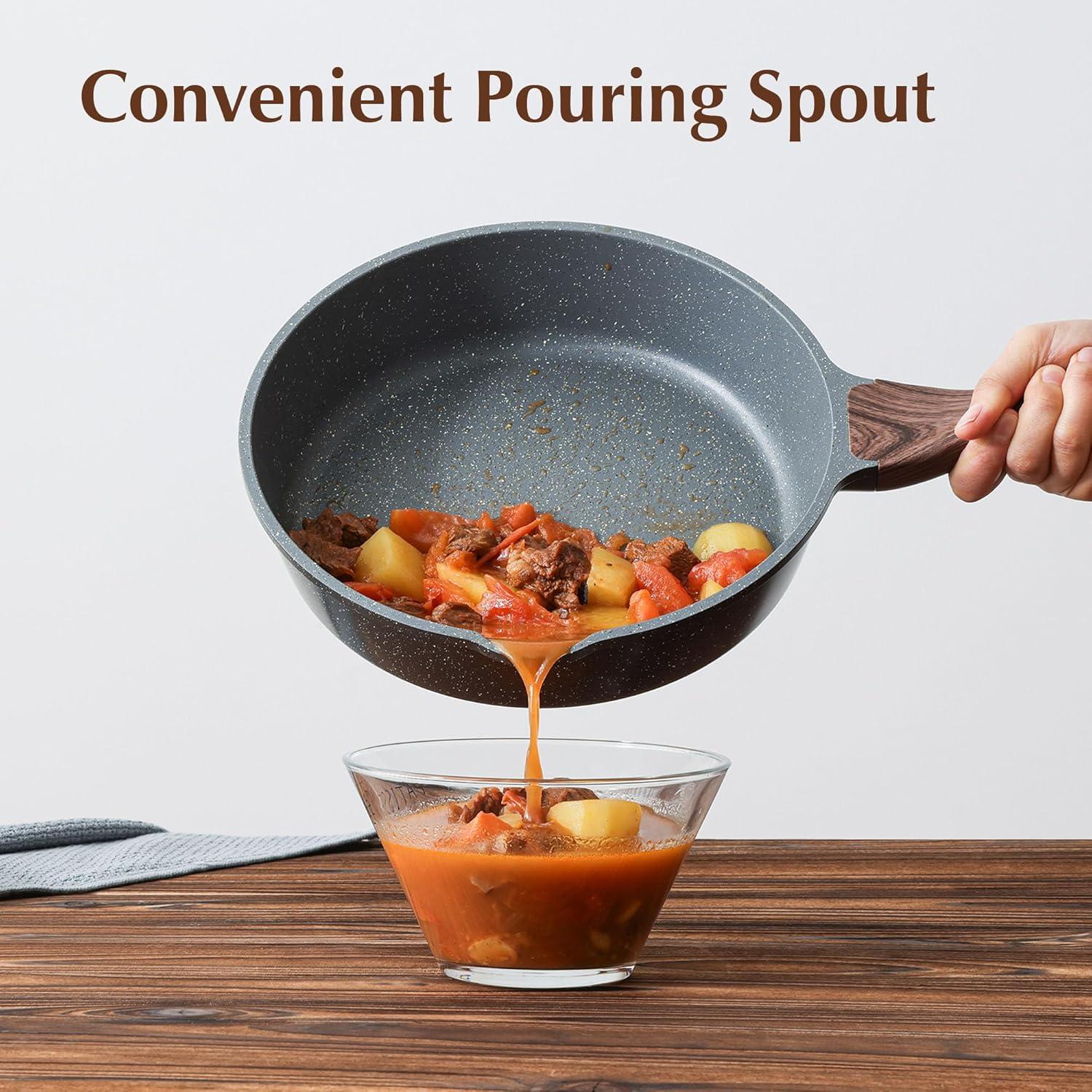 Juego de Utensilios de Cocina SENSARTE 23 Piezas Antiadherente