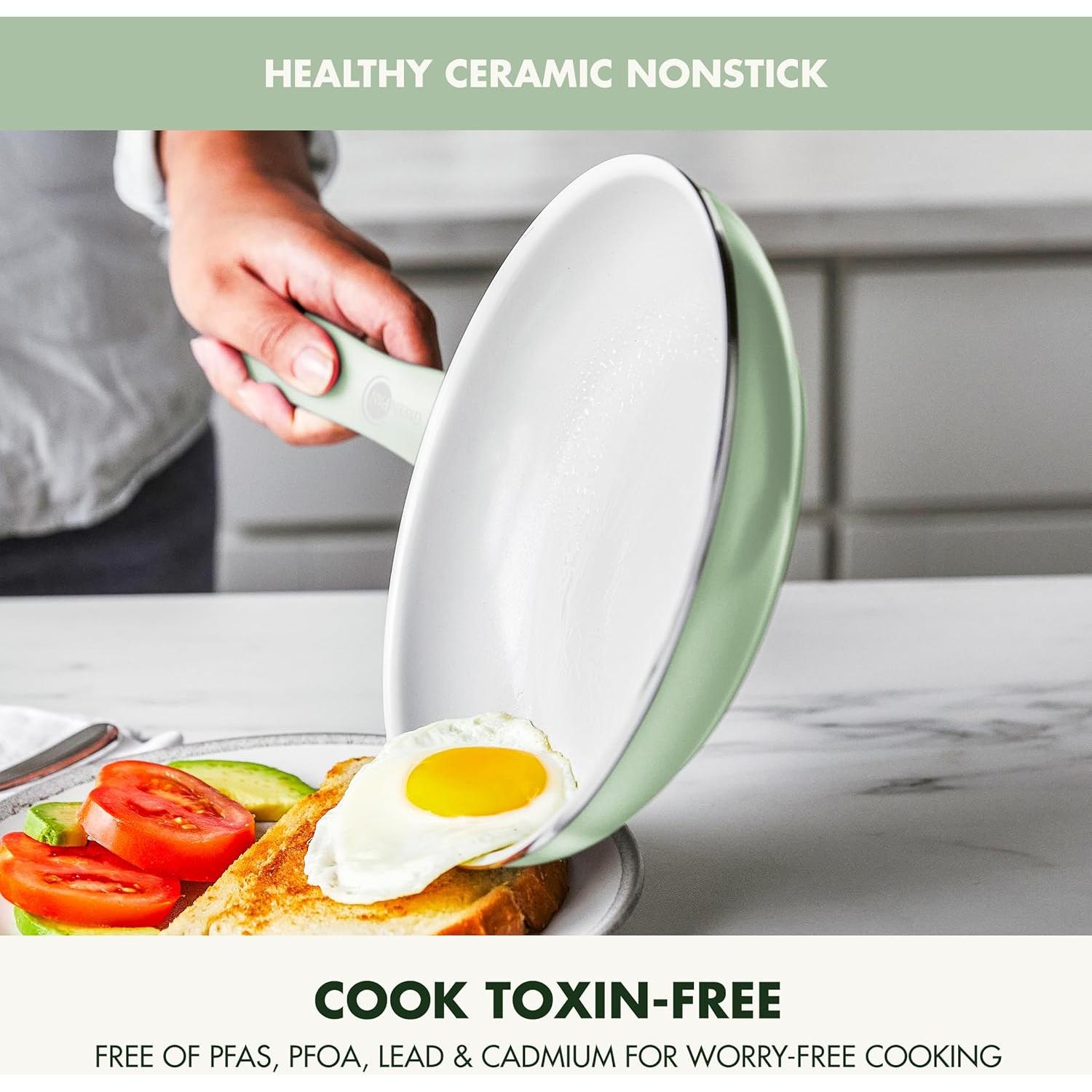 Juego de Utensilios de Cocina GreenPan Dover 12 Piezas Verde