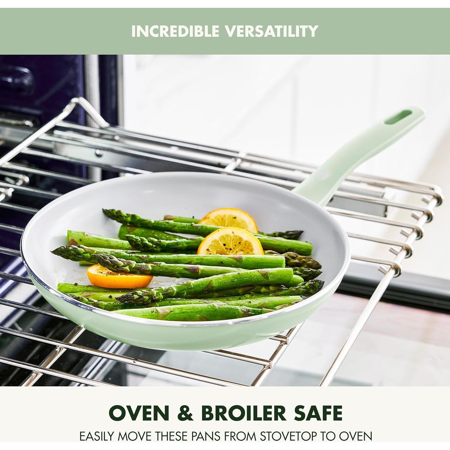 Juego de Utensilios de Cocina GreenPan Dover 12 Piezas Verde