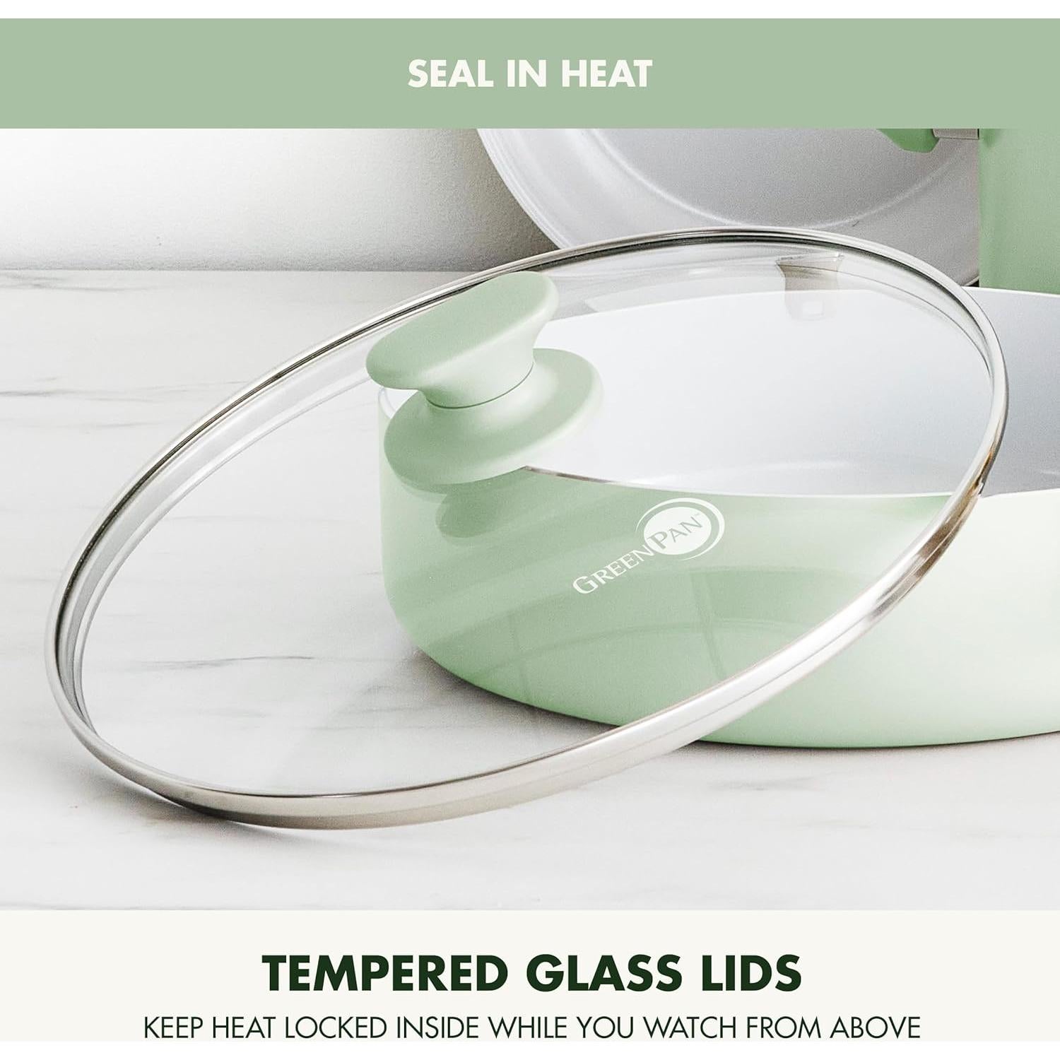 Juego de Utensilios de Cocina GreenPan Dover 12 Piezas Verde