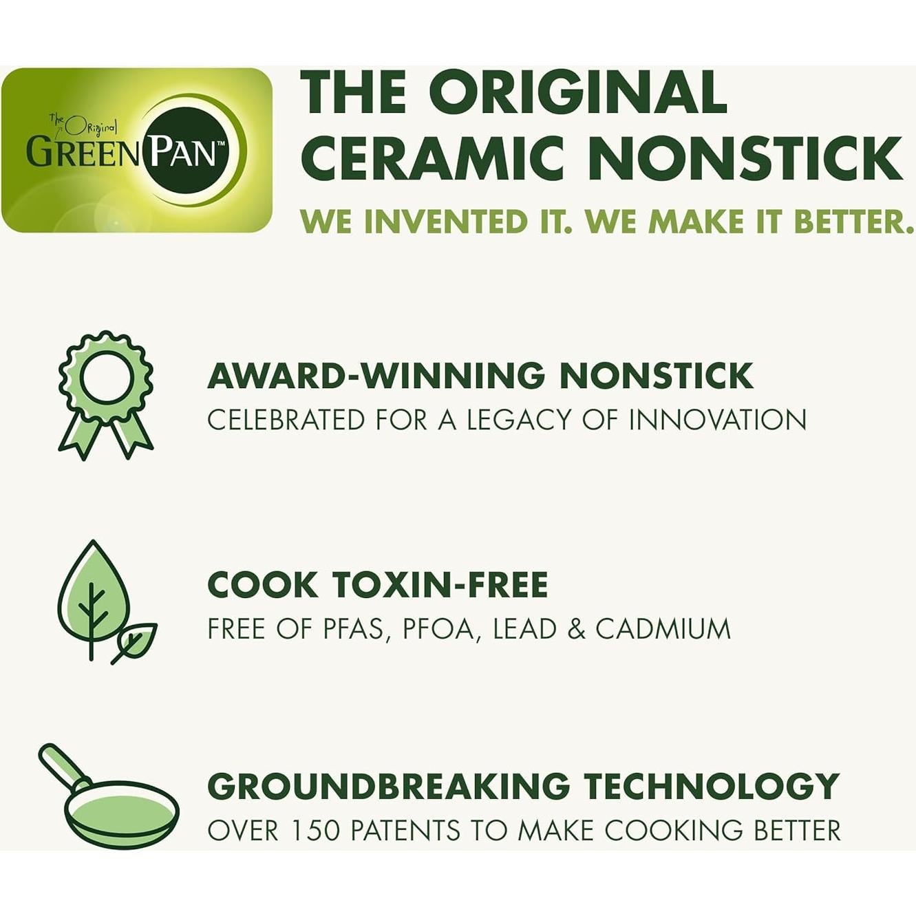 Juego de Utensilios de Cocina GreenPan Dover 12 Piezas Verde