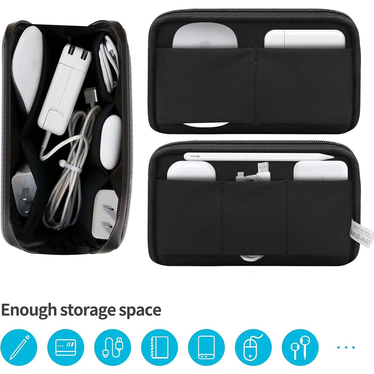 Organizador de Cables Simtoper Azul 20x12x6.5cm Impermeable