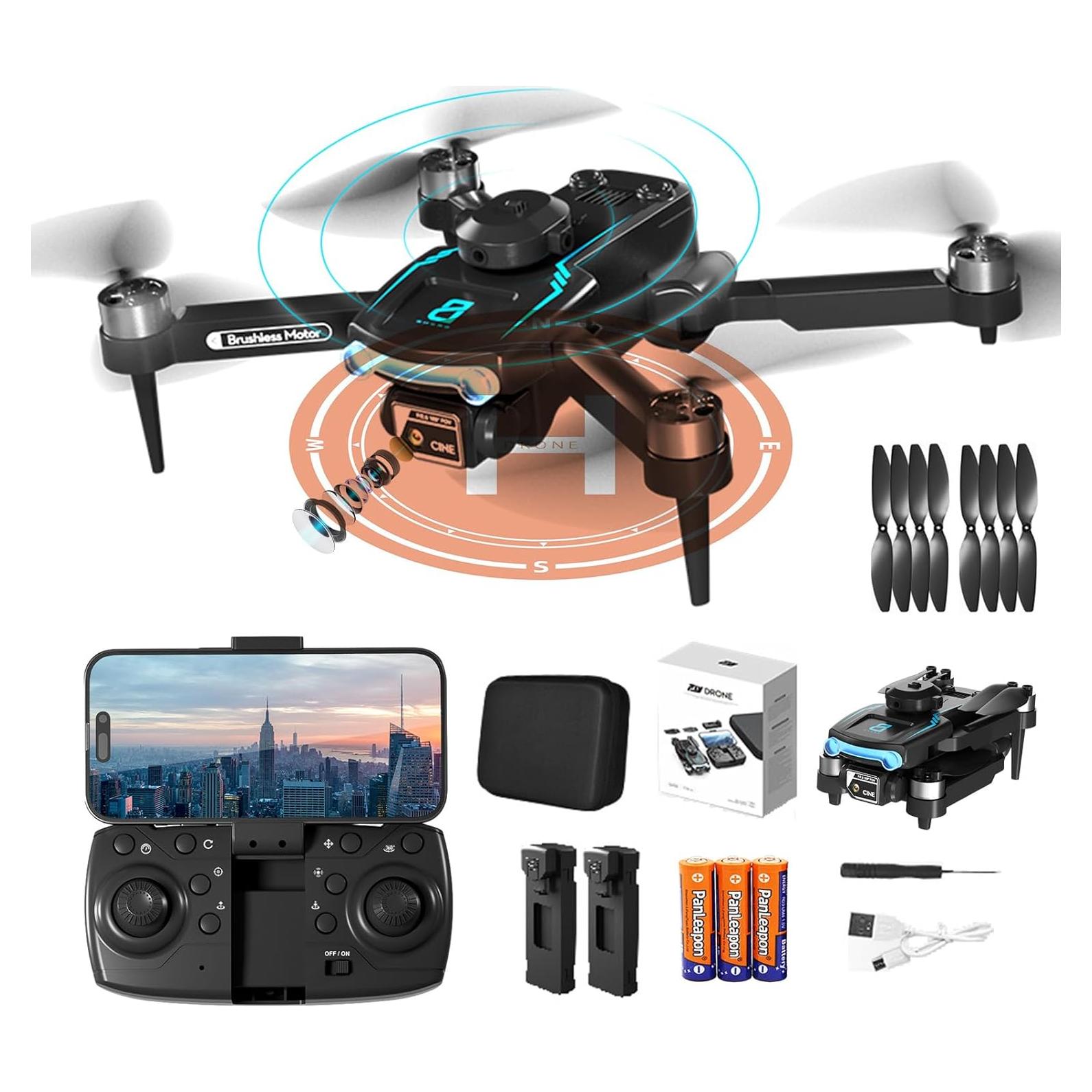 Drone Techwonderz F169 1080P HD con cámara y 50 min vuelo