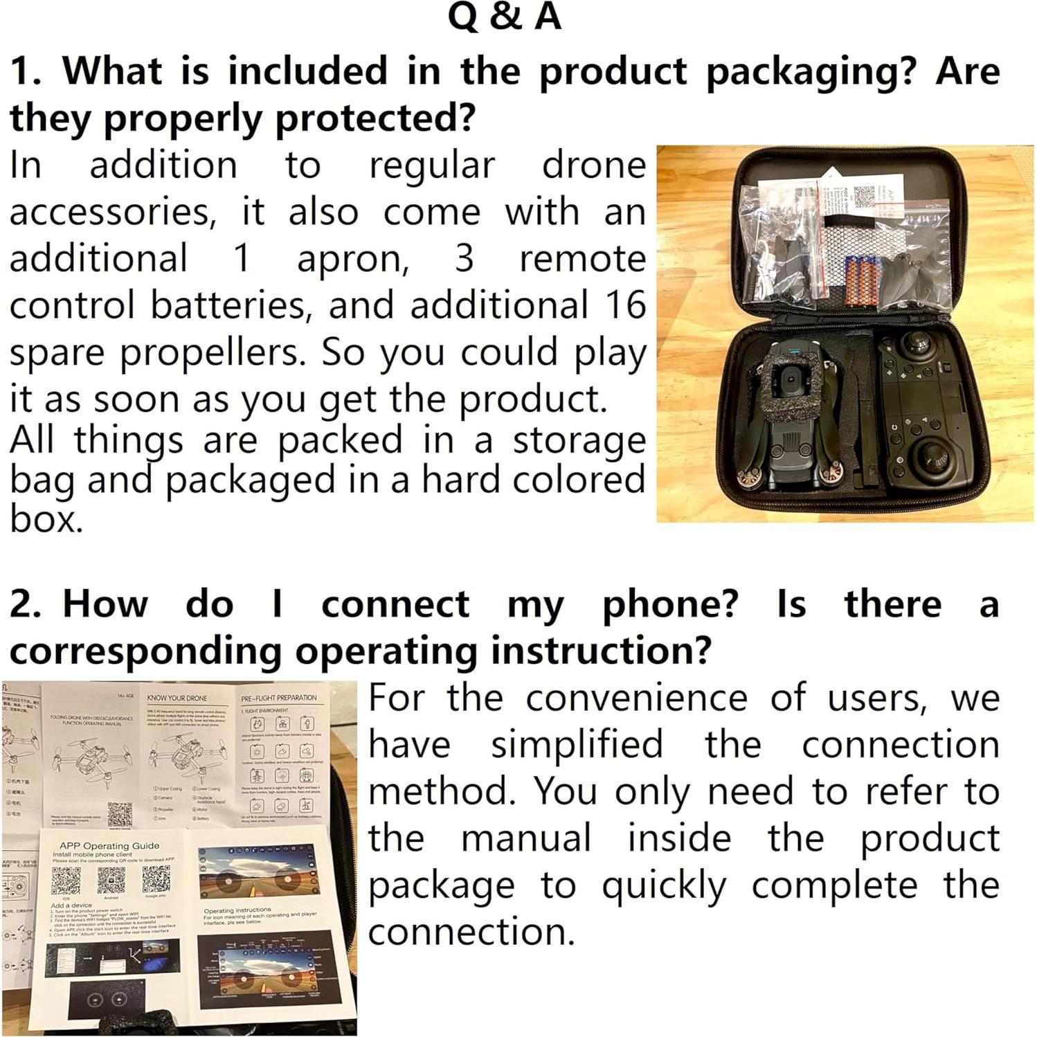 Drone Techwonderz F169 1080P HD con cámara y 50 min vuelo