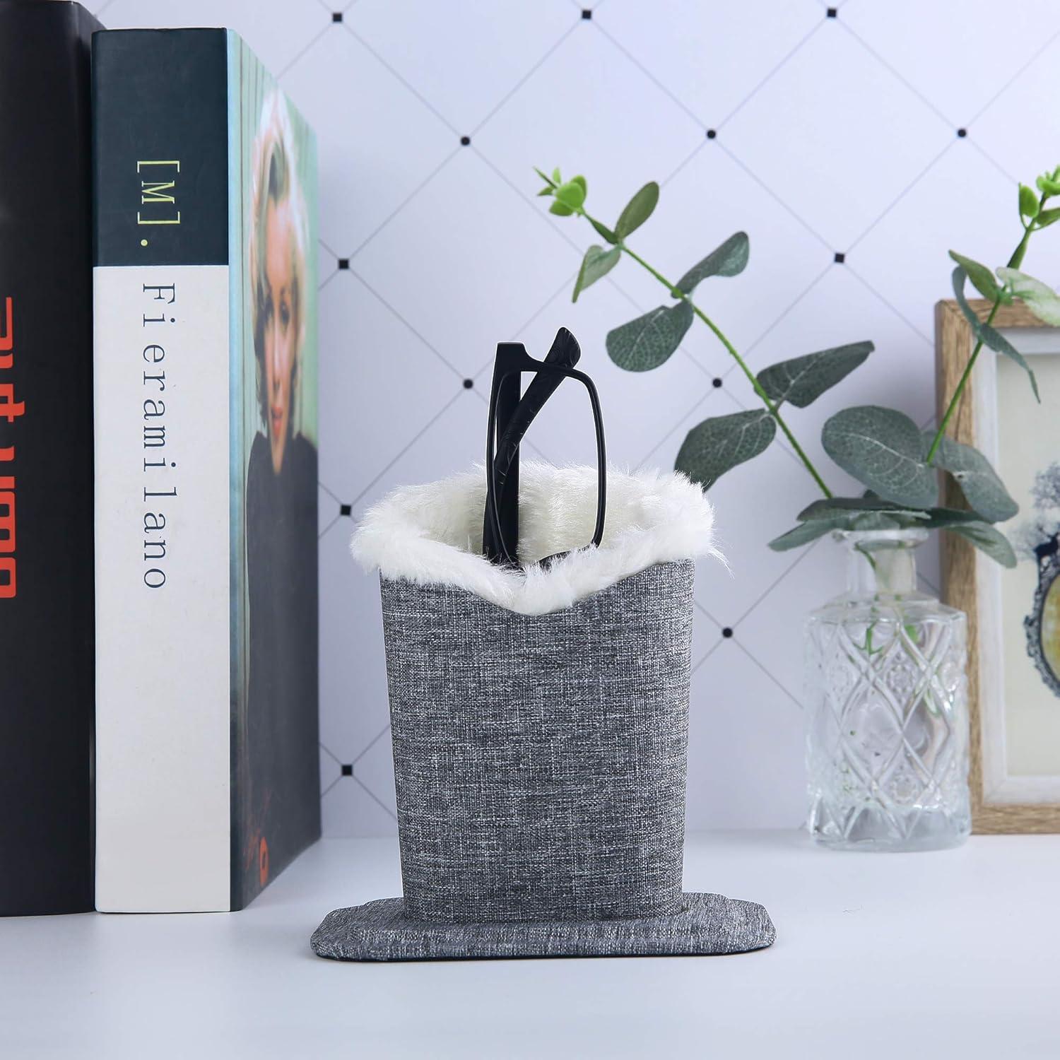 Soportes para Gafas Siveit 2 Piezas Lino Marino y Gris