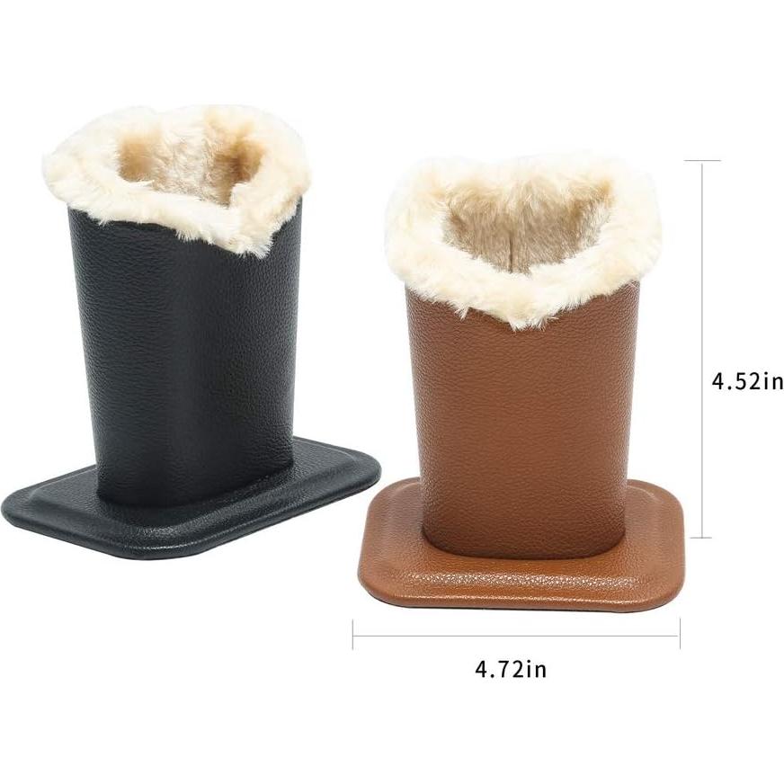 Soportes para Gafas Siveit de Cuero PU - 2 Paquetes