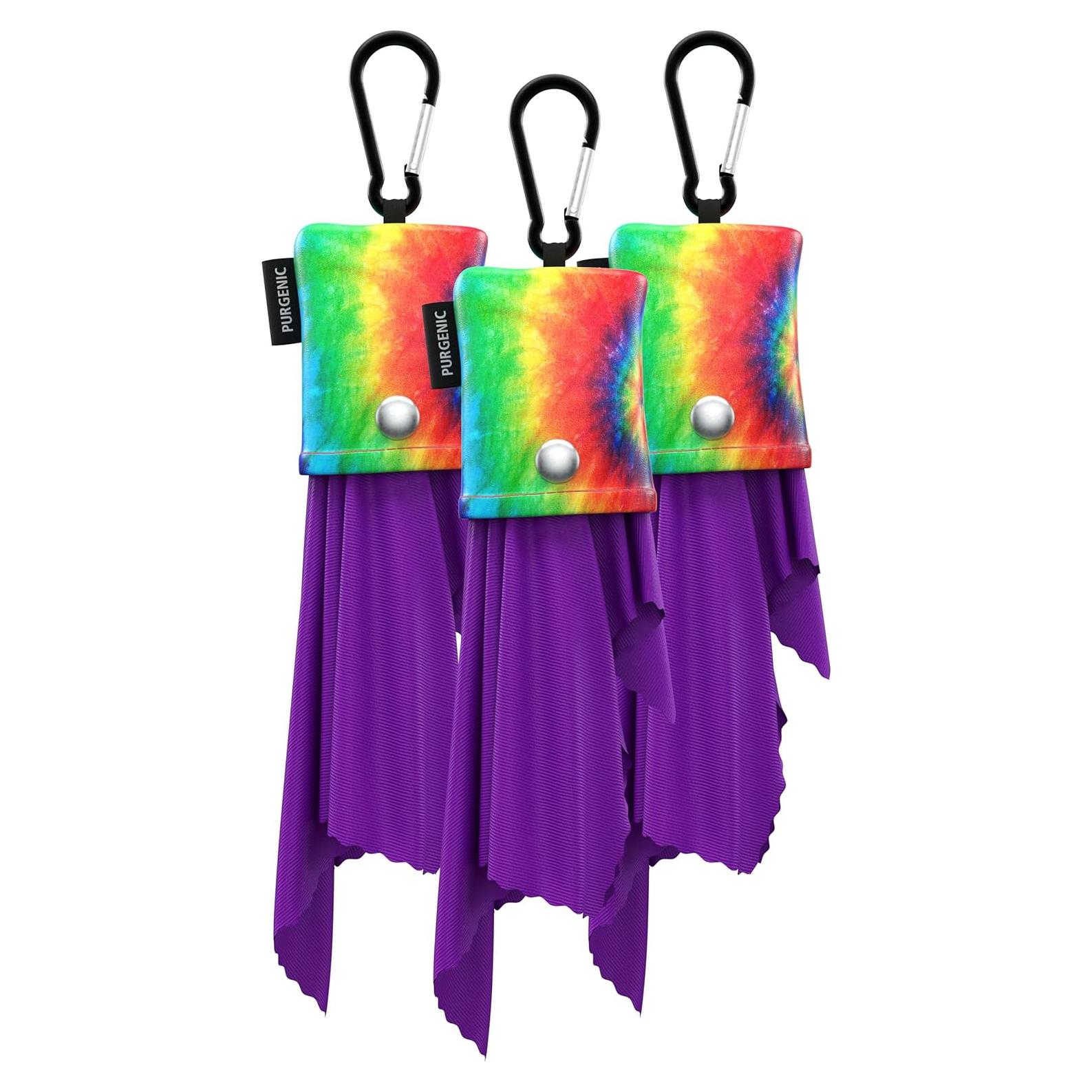 Paño de Microfibra Purgenic 3 Paquetes para Gafas Tie Dye
