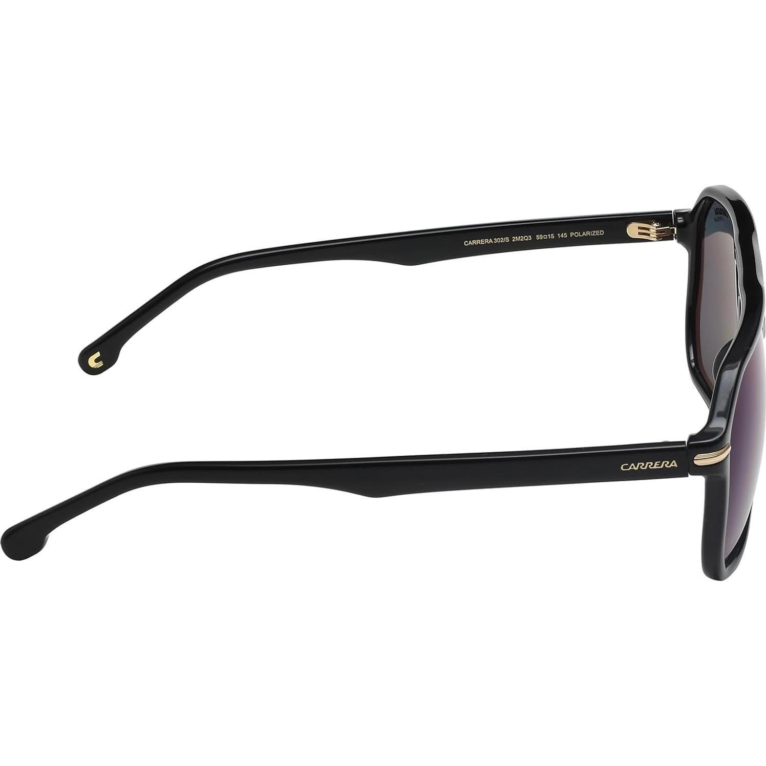 Gafas de sol Carrera para hombres 59mm Negro/Dorado