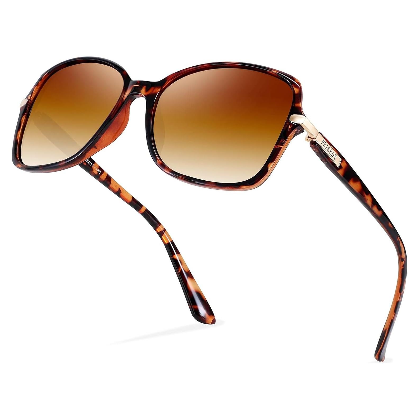 Gafas de Sol FEISEDY Ovaladas Polarizadas UV400 para Damas