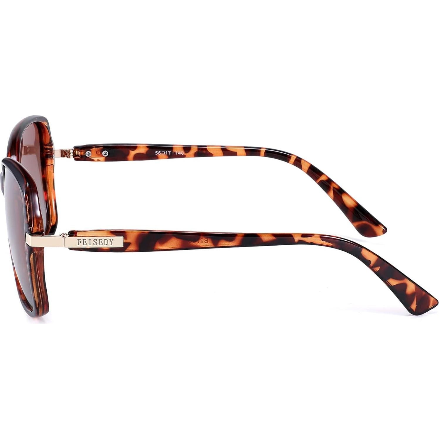 Gafas de Sol FEISEDY Ovaladas Polarizadas UV400 para Damas