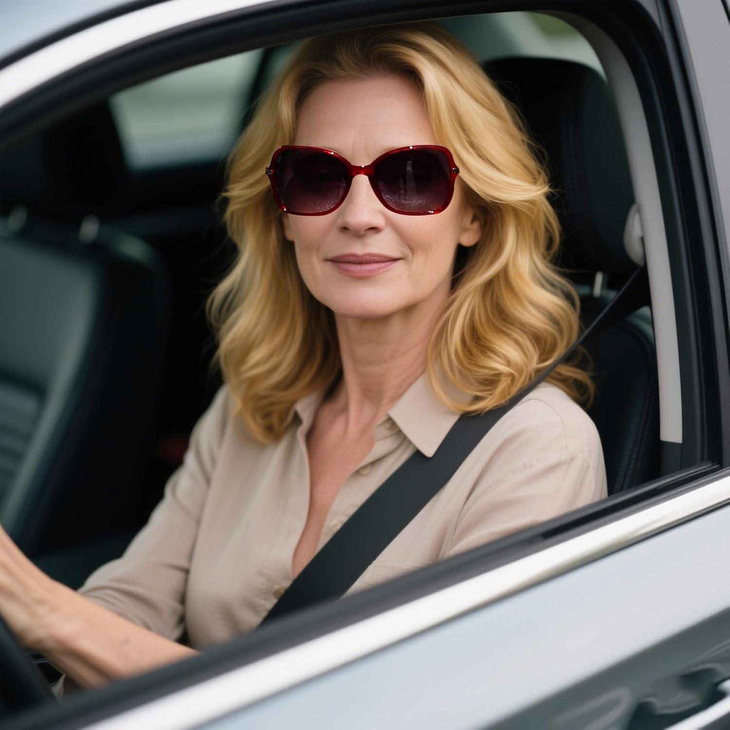 Gafas de Sol FEISEDY Ovaladas Polarizadas UV400 para Mujeres