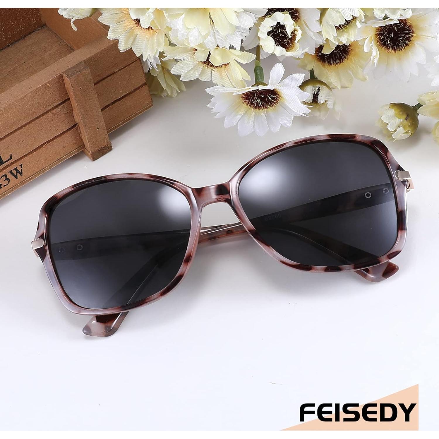 Gafas de Sol FEISEDY Polarizadas UV400 para Mujeres