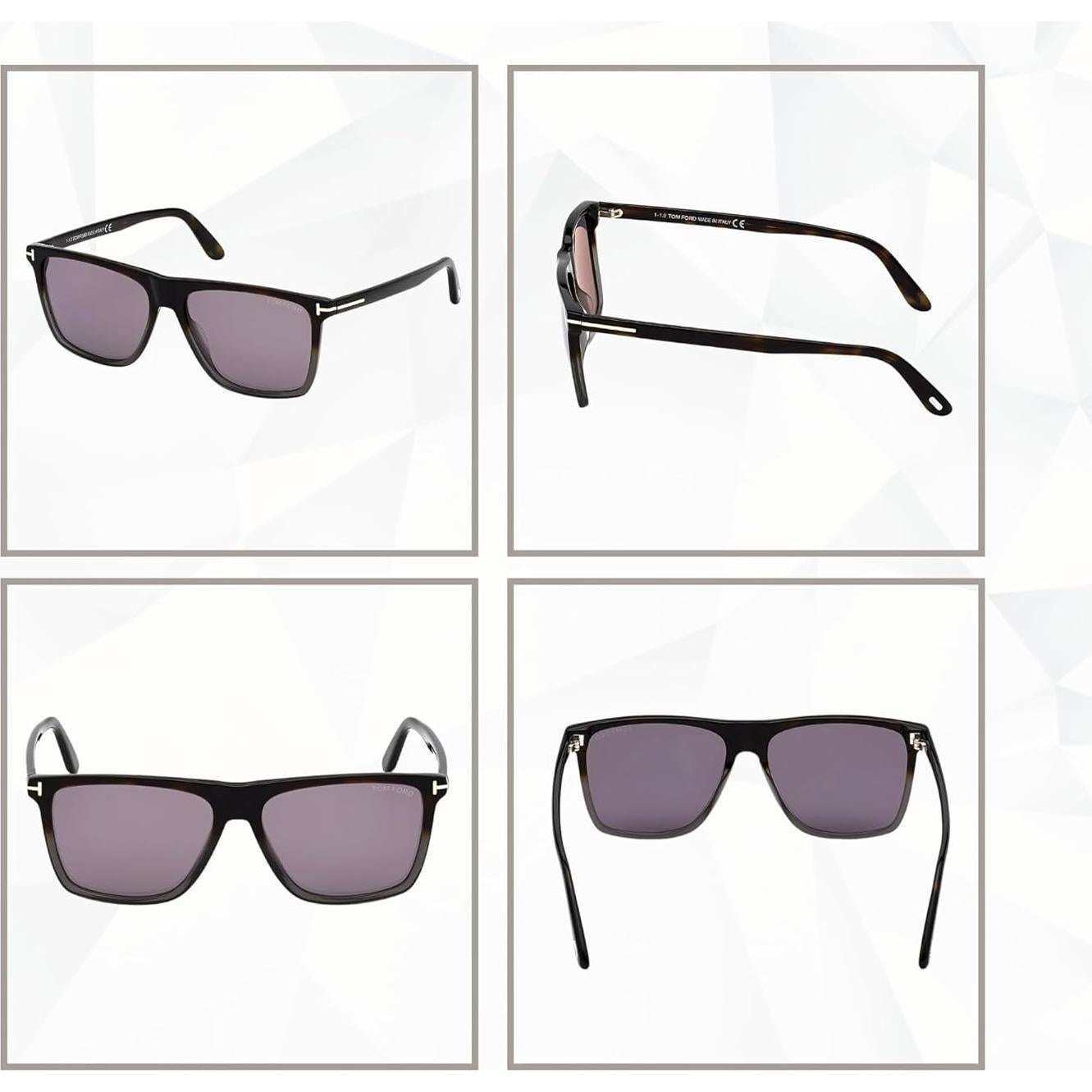 Gafas de sol Tom Ford FT0832 Fletcher para hombres + Kit