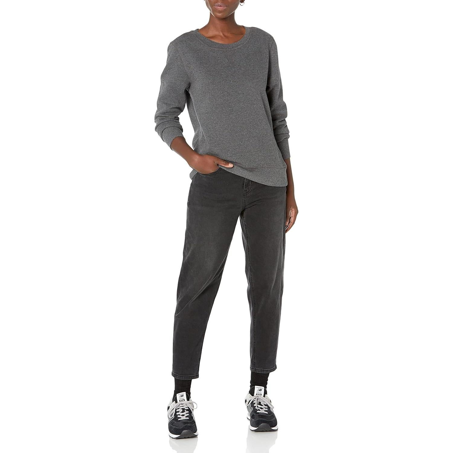 Sudadera de forro polar mujer Amazon Essentials talla grande