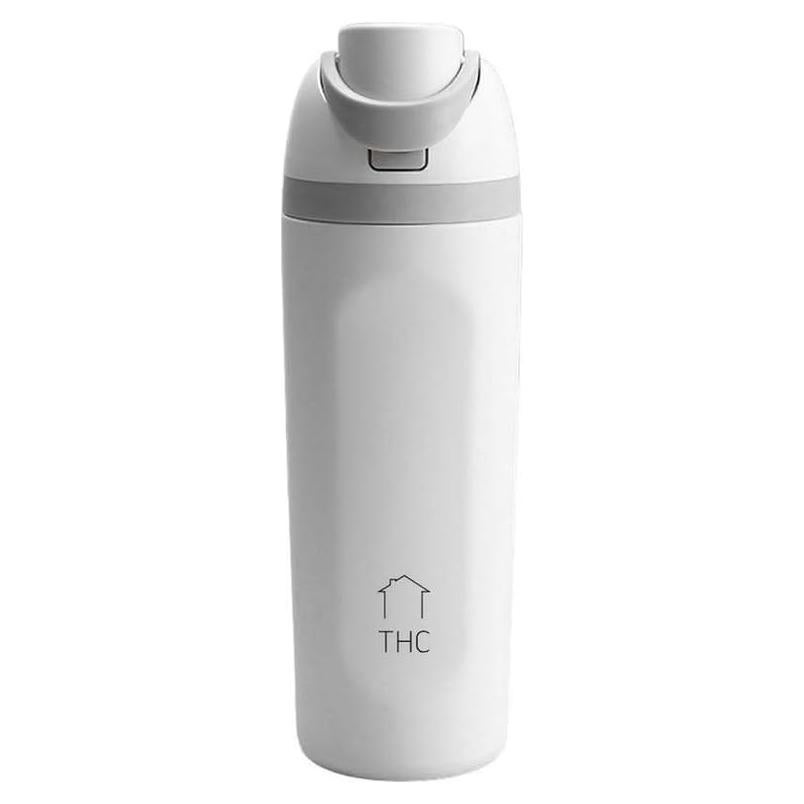 Botella de Agua THC 591 ml Acero Inoxidable Doble Pared